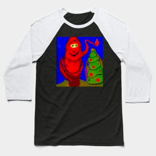 Decorating the Christmas Tree Baseball T-Shirt